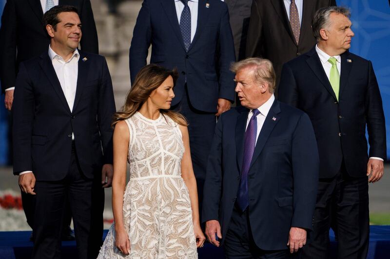 Melania Trump nel Regno Unito 9
