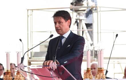 Ponte Morandi e la commemorazione un anno dopo il crollo 4