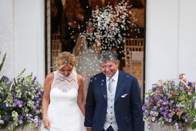 Il ministro Lorenzin sposa a Capri il suo Alessandro 2