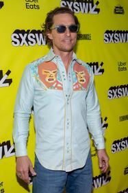 Matthew McConaughey in Texas per la premier del suo nuovo film3
