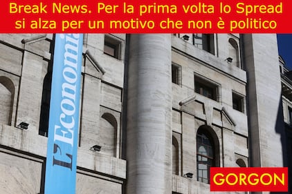 La satira del giorno: braking news, lo spread sale 1