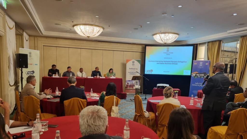 Lo Stato Indiano di Haryana invia una delegazione a Roma per incoraggiare gli investimenti italiani in India