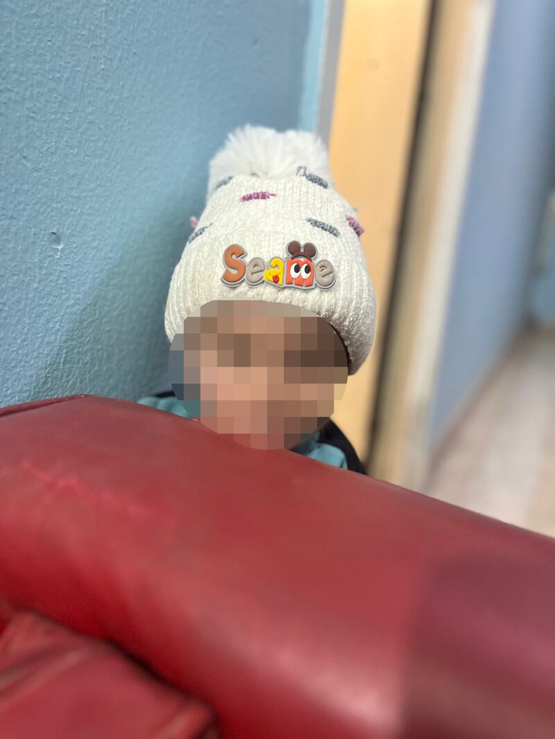 I bambini palestinesi all'ospedale Umberto I del Cairo 1