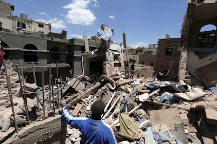 Guerra in Yemen, gli effetti dei bombardamenti dell'Arabia Saudita 31