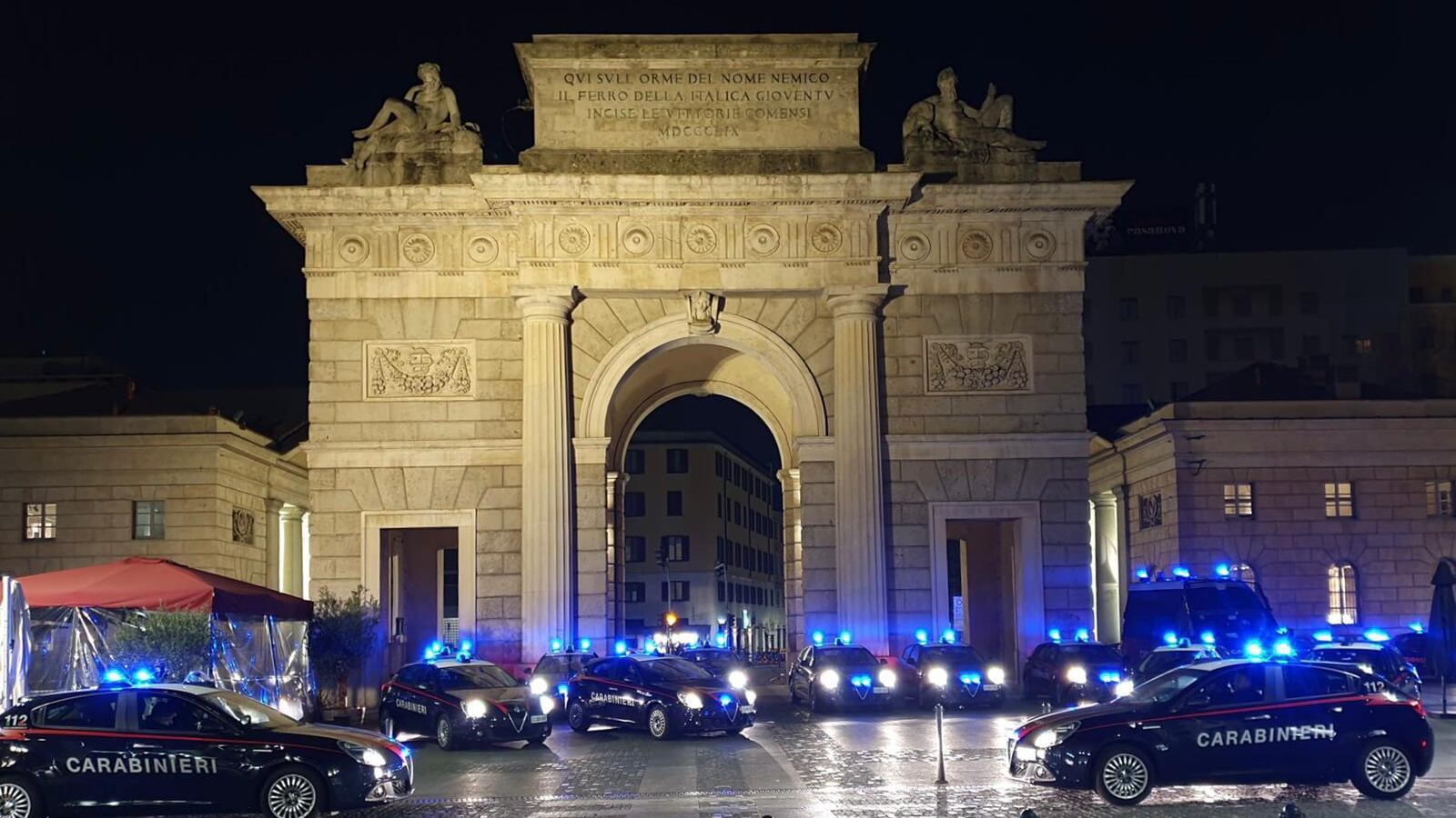 Operazione dei carabinieri contro la mala movida