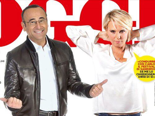 Maria De Filippi e Carlo Conti, un flirt per Sanremo 2016