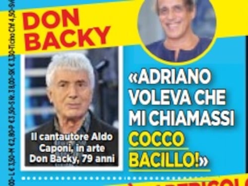 Don Backy su Adrian: "É un flop. Aspettavo da 50 anni questo momento”