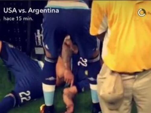 L'infortunio choc di Lavezzi