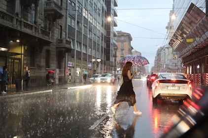 Nubifragio a Milano 5