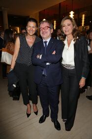 L'assessore Paola Bulbarelli, Roberto Maroni e Daniela Santanché