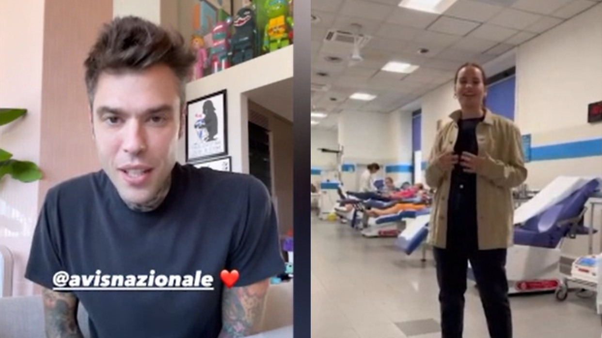 Fedez e l'appello a donare sangue: cosa sta succedendo all'Avis di Milano