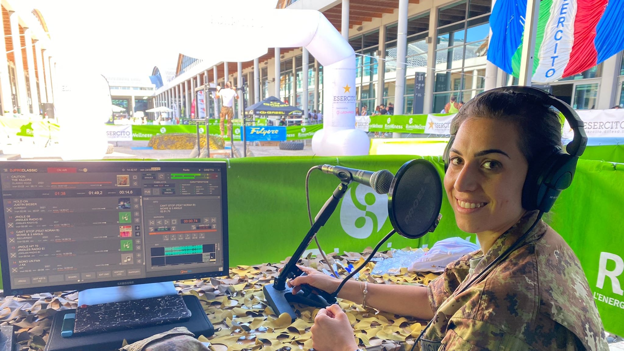 Dal fitness alla radio: l'Esercito italiano torna a Rimini Wellness