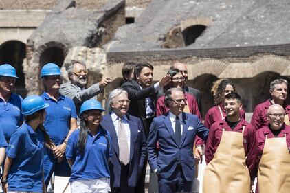 L'inaugurazione del "nuovo" Colosseo 18