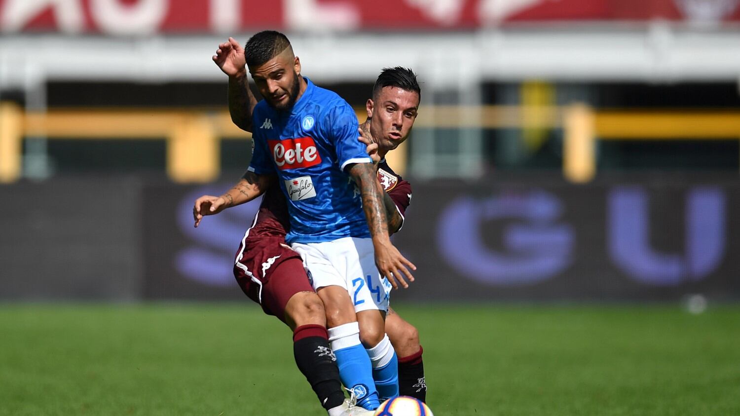 Il Napoli serve il tris al Torino: 1-3 con doppietta di Insigne e gol di Verdi
