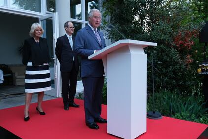 Carlo e Camilla in visita ufficiale  in Germania  3
