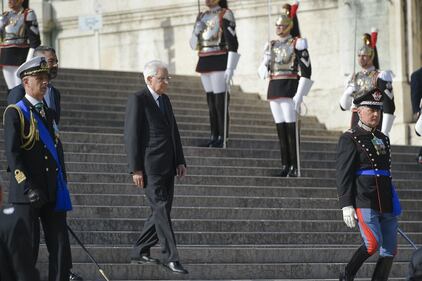 Mattarella alle celebrazioni per il 25 aprile 7
