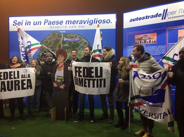 La festa di laurea di Valeria Fedeli 2