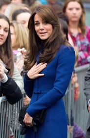 Kate Middleton, bella e glam in blu in Scozia 23