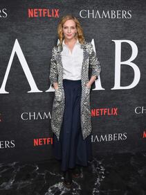 Da New York: Uma Thurman per la premiere della serie tv "Chambers" 6
