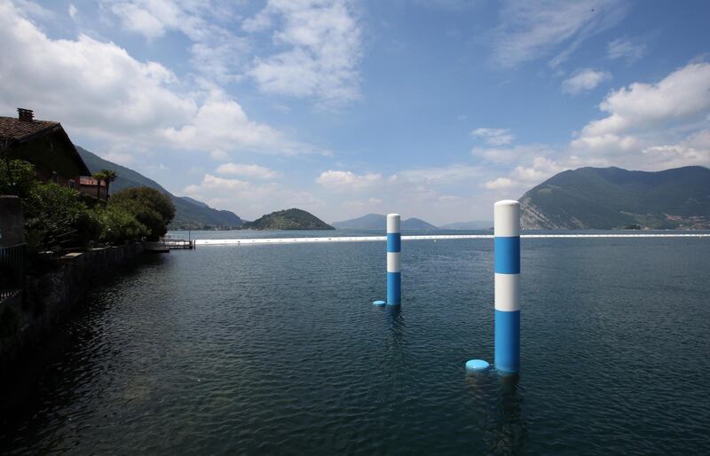 "The floating piers", la passerella di Christo 5