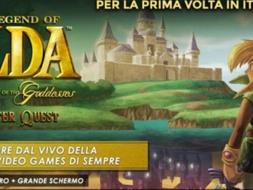 Le musiche del videogioco Zelda in teatro anche in Italia