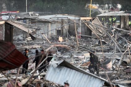 Messico, esplode il mercato dei fuochi artificiali 19