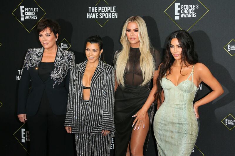 La famiglia Kardashian-Jenner in foto 1