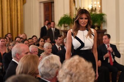 Melania Trump nel Regno Unito 4