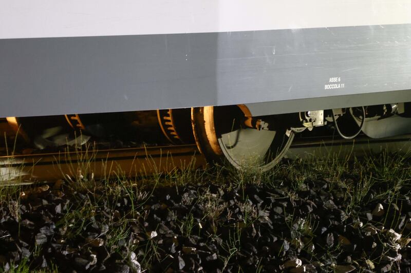 deragliamento treno