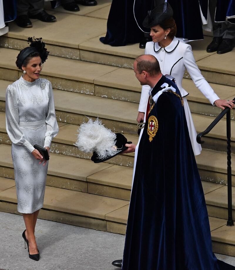 Kate Middleton alla parata per l'Ordine della Giarrettiera: foto 4