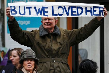 Londra, i preparativi per il funerale della Thatcher 2