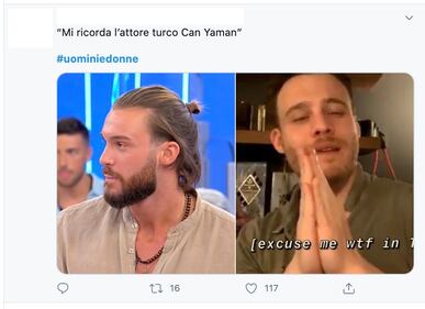 Davide Uomini e Donne e il paragone con Can Yaman che fa insorgere il web 14