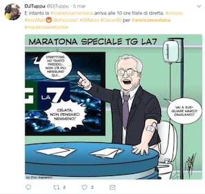 Enrico Mentana, meme e battute social 4
