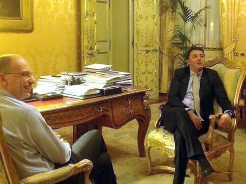 Enrico Letta e Matteo Renzi: la coppia scoppia