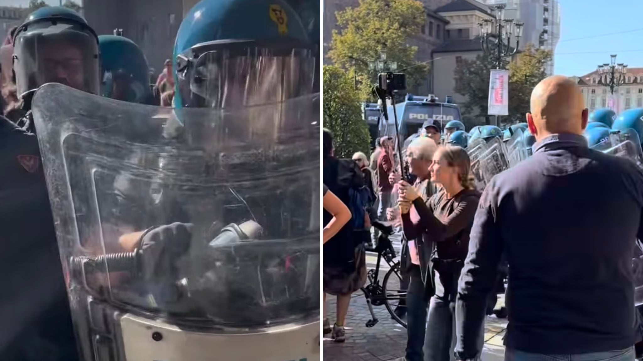 Pal Sticker Pro Pal di nuovo in piazza: a Torino calci e pugni alla polizia – il ...