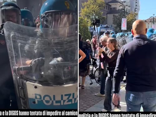 Pro Pal di nuovo in piazza: a Torino calci e pugni alla polizia
