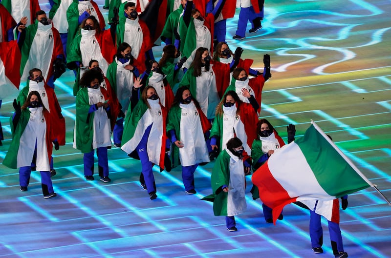 Cerimonia di apertura dei Giochi olimpici invernali Pechino 2022 15