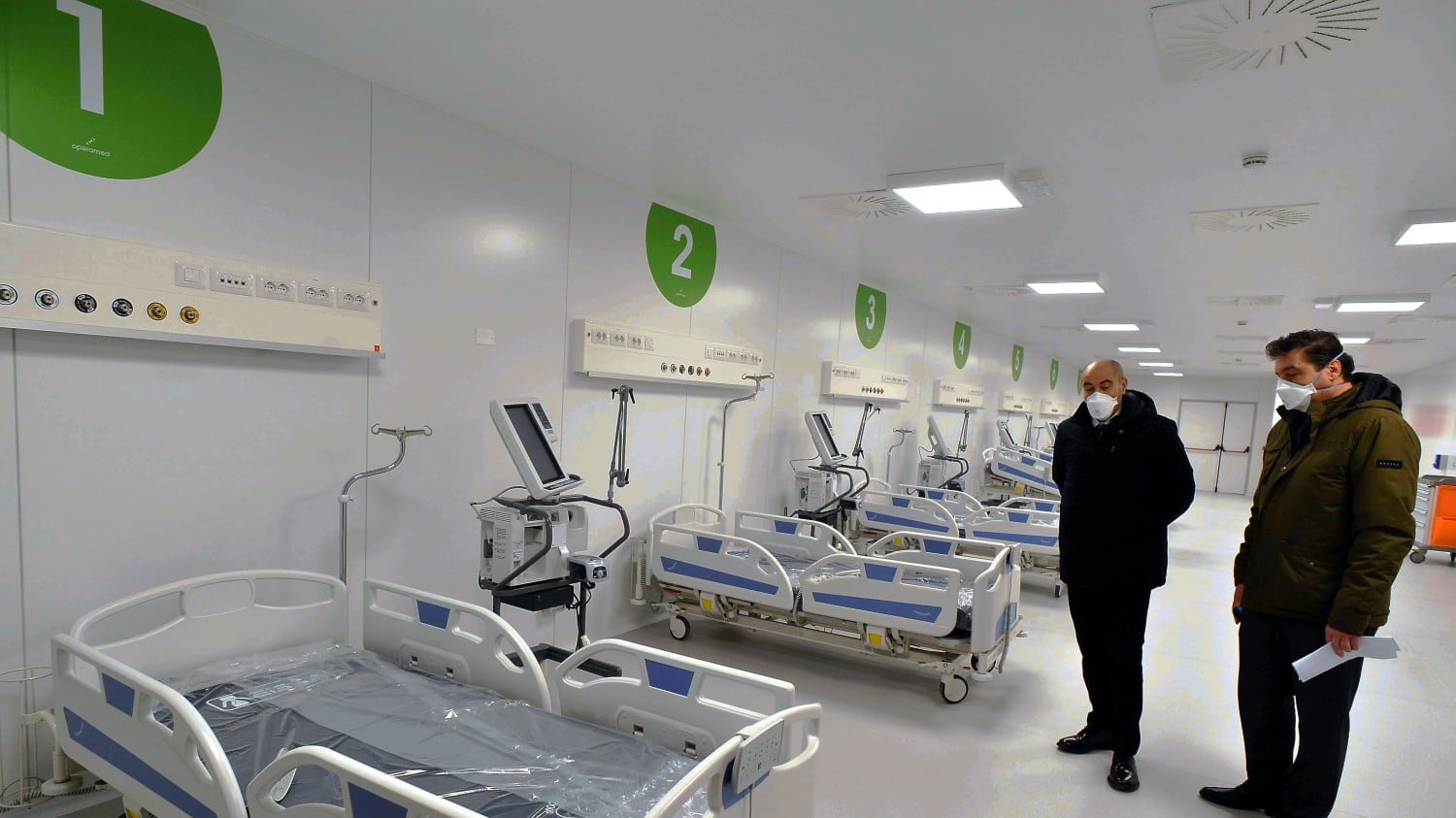 La vera storia dell'ospedale in fiera che ora pure il governo vuole copiare