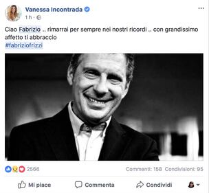 Fabrizio Frizzi, il cordoglio social dei vip 6
