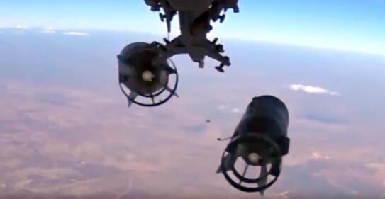 Siria, i bombaridieri russi 2