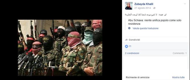 La madre di Sumaya (Pd) celebra i jihadisti su Fb 8