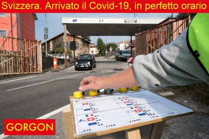 La satira del giorno: Covid-19 anche in Svizzera 1