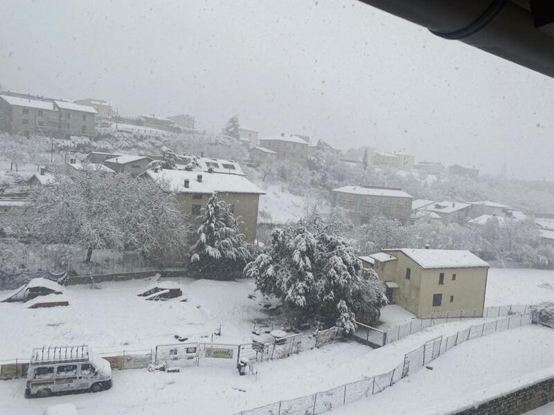 Imbiancate Terni, Perugia e Norcia: l'Umbria sotto la neve 2