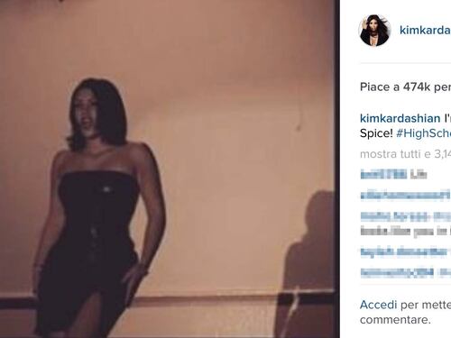 Kim Kardashian e il passato da Posh Spice