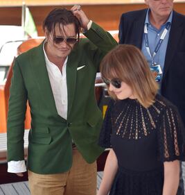 Mostra del Cinema di Venezia, l'arrivo di Johnny Depp 11