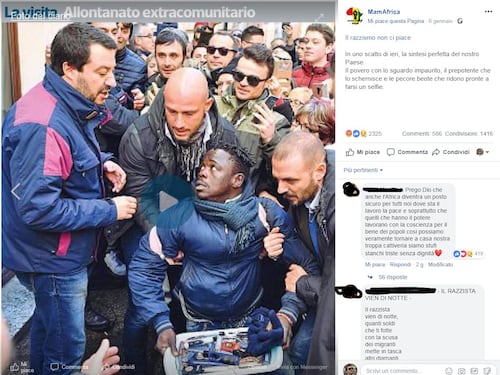 "Salviniani pecore beote". Il post di MamAfrica scatena gli insulti sul ministro
