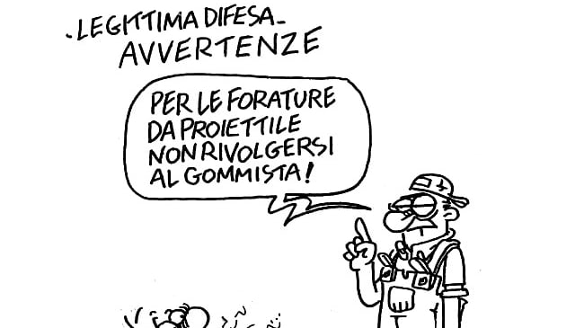 La vignetta di Vauro sul gommista Pacini fa infuriare il web