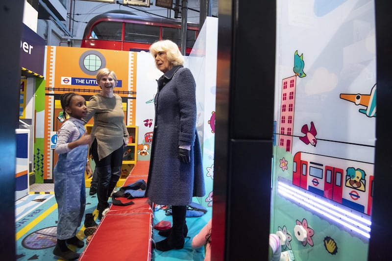 Camilla Parker Bowles al museo dei trasporti, foto 6