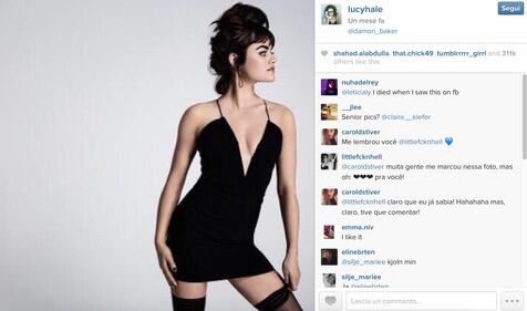 Lucy Hale e le Pretty Little Liars: come si rivelano su Instagram 1