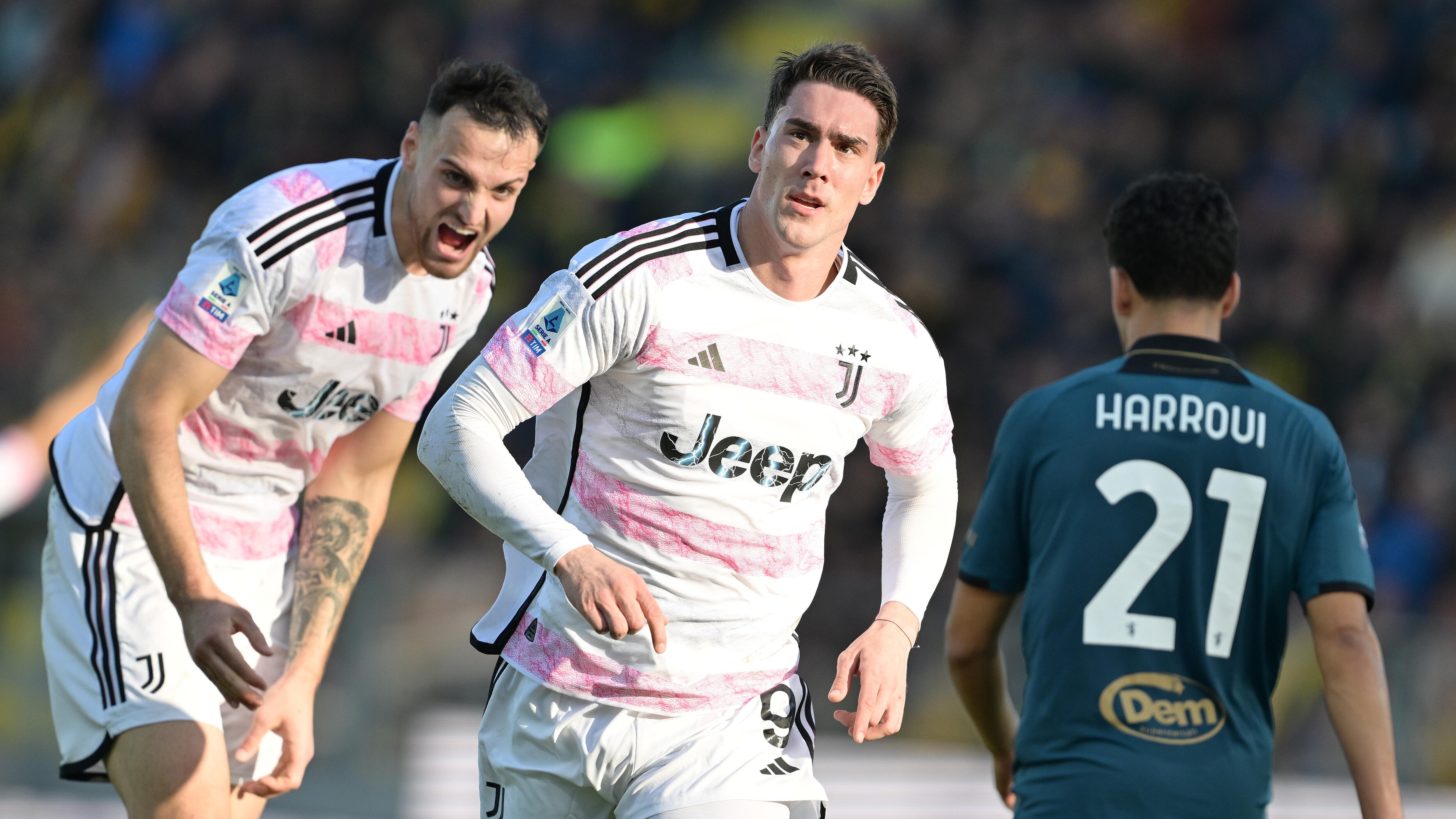 La Juve sbanca Frosinone 2-1: Yildiz e Vlahovic regalano i tre punti ai bianconeri